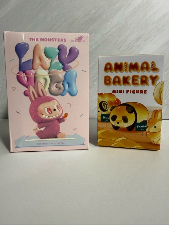 POP MART Other - Labubu Lazy Yoga & Animal Bakery Blind Box Bundle (Sealed/Authentic) 1 each